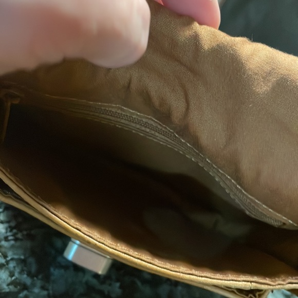 Fossil tan leather crossbody - Picture 4 of 4